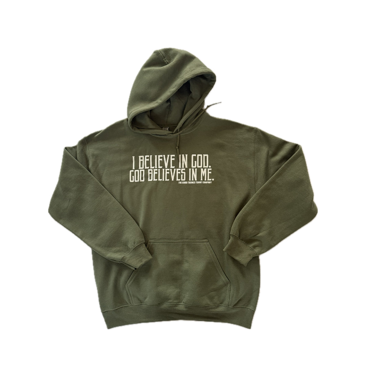 Belief Hoodie - Army Green