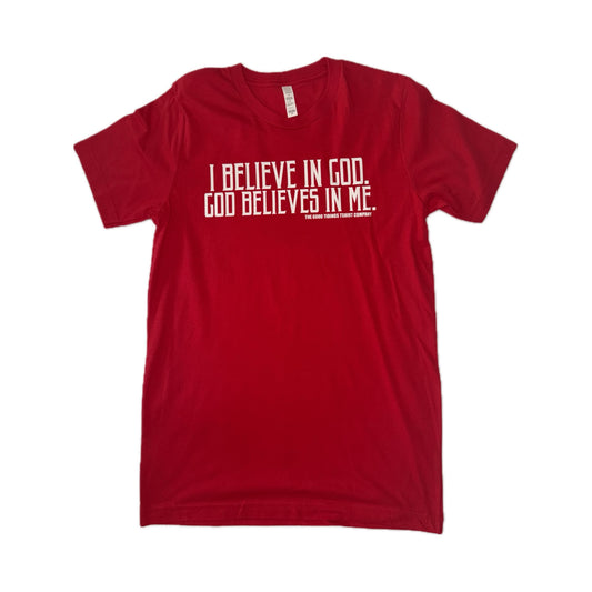 Belief Tee - Red