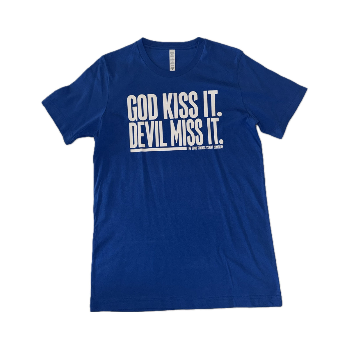God's Kiss Tee - Royal Blue