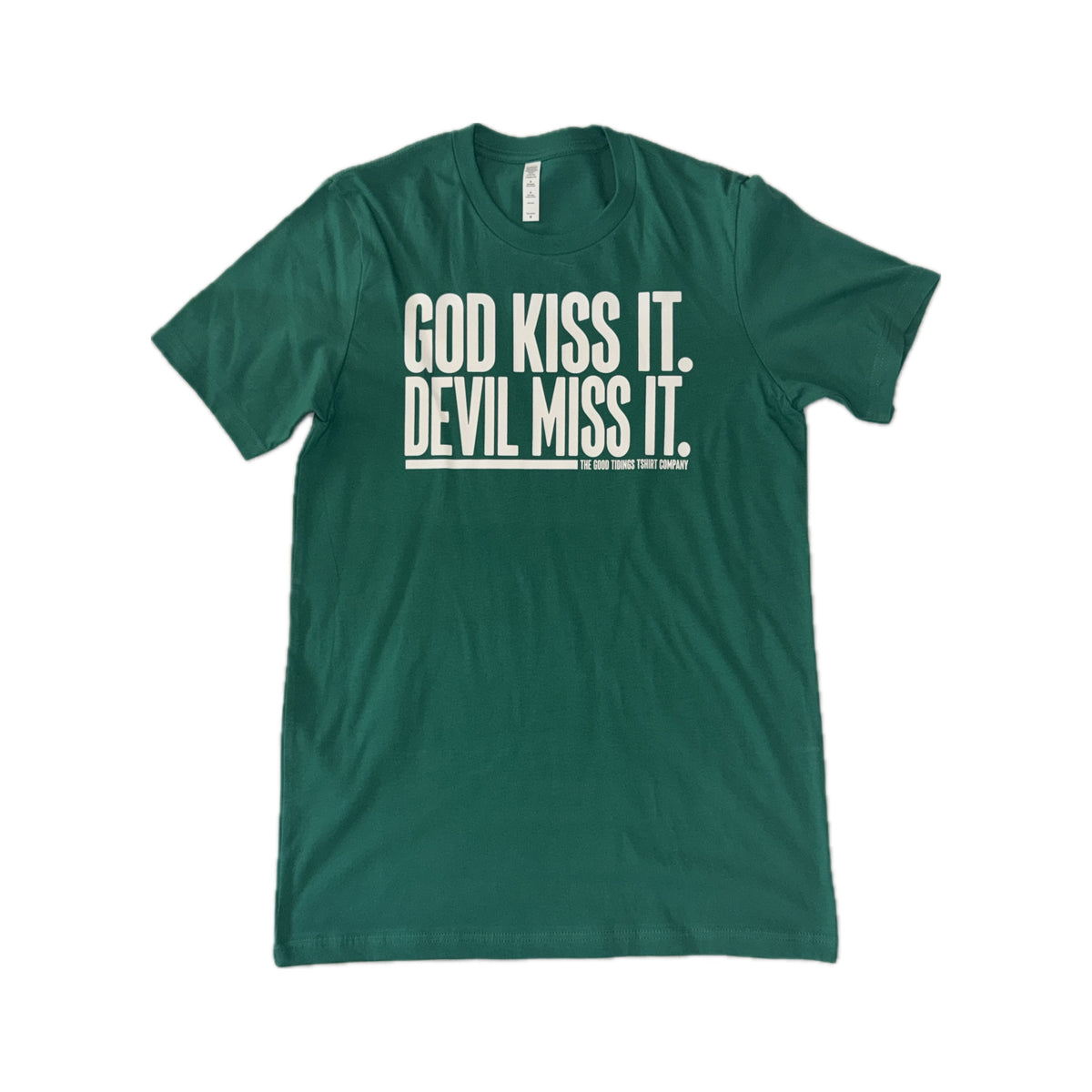 God's Kiss Tee - Kelly Green