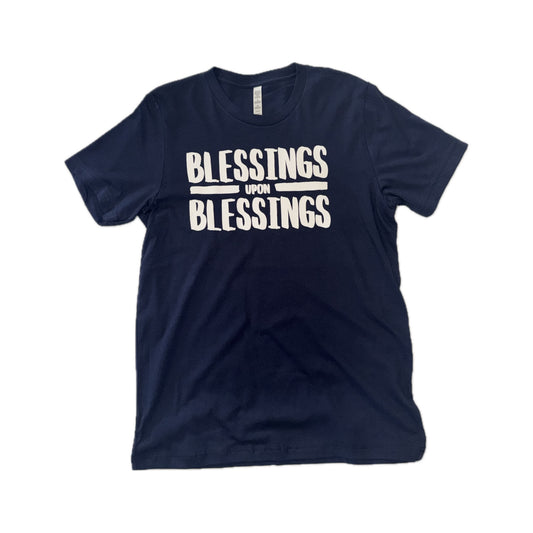 Blessings Tee - Navy