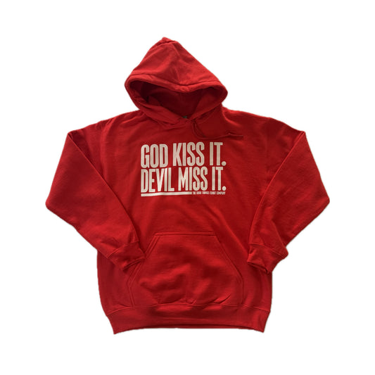 God's Kiss Hoodie - Red