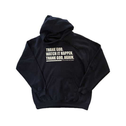 Thank God, Again Hoodie - Black