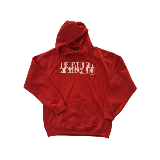 Belief Hoodie - Red